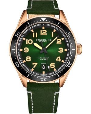 Stuhrling And Quartz 42Mm - Green