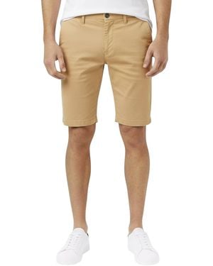 Jack Wills Ex Slim Chino Shorts Casual Cotton Knee Combat Summer Golf Trousers - Natural