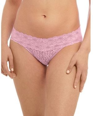 Wacoal Halo Lace Brief - Pink