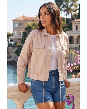 Roman Utility Collared Pocket Jacket - Blue
