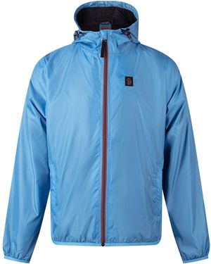 Luke 1977 Garnedd Lightweight Nylon Jacket - Blue