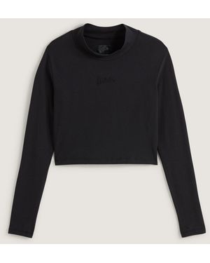 Vans Script Mini Mock Long Sleeves - Black