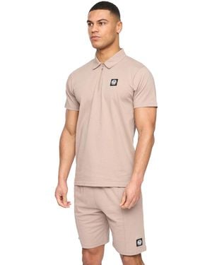 Henleys Henychill Polo/Shorts Set - Pink
