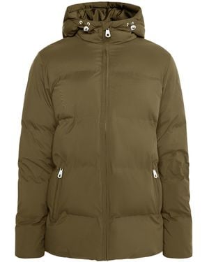 Dreimaster Winterjas Met Vulling Militaire Olijf - Groen