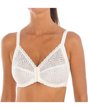 Playtex P08Gb Wireless Bra With Elastic Sides, Comfortable And Adaptable Design For - White