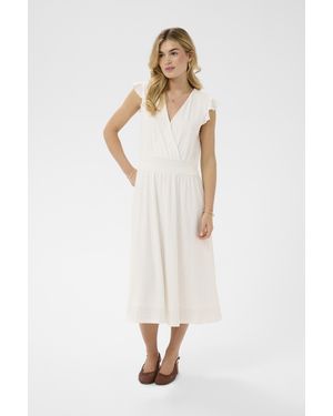 Cream Jersey Jurk Crmianna Jersey Jurk Feminine - Wit