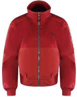Parajumpers Jadie Rio Zip-Up Jumper Polyamide - Red