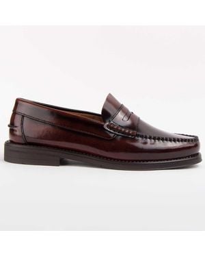 Purapiel Moccasin Castellar6 Leather - Brown