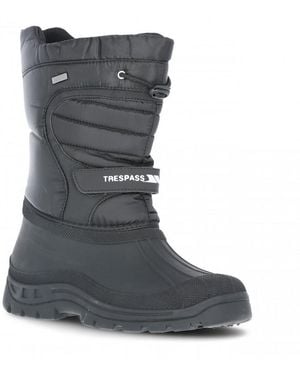 Trespass Dodo Pull On Winter Snow Boots - Grey