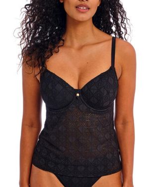 Freya Nomad Nights Tankini Top - Black