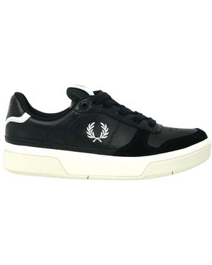 Fred Perry B1261 102 Trainers - Black