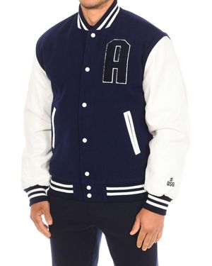 Attica Sporting Goods At-Fw22-001 Baseball Jacket - Blue