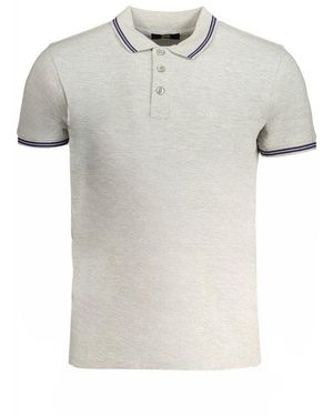 Roberto Cavalli Korte Mouw Polo Shirt - Grijs