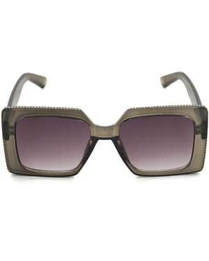 Dune Glitzy Diamante Frame Sunglasses - Grey