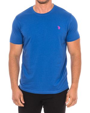 U.s Polo Short Sleeve T-Shirt 66894 - Blue