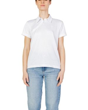 Blauer Korte Mouw Polo Shirt - Blauw