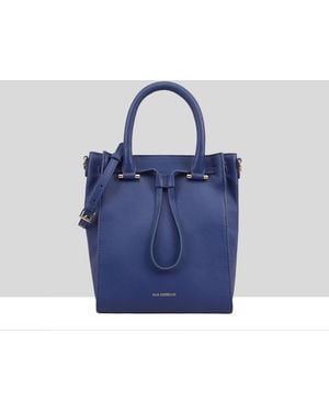 Paul Costelloe Flumendosa Leather Multi Way Bag - Blue
