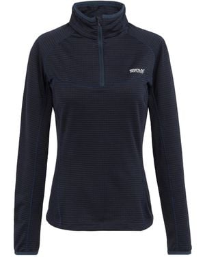 Regatta Ladies Yonder Ii Half Zip Fleece Top - Blue