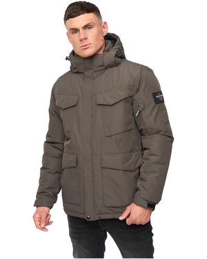 Crosshatch Plentons Jacket - Grey