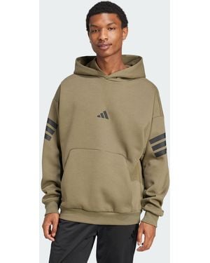 adidas Future Icons 3-Stripes Hoodie - Green
