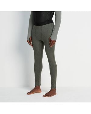 TOG24 Meru Cashmere Touch Base Layer Leggings Dark Marl - Black
