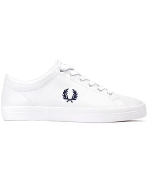 Fred Perry Baseline Trainers - White