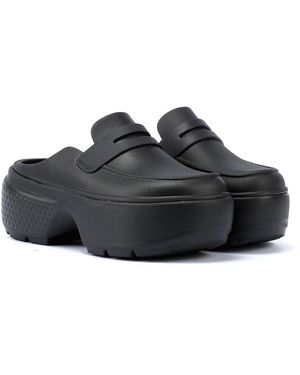 Crocs™ Stomp Loafers (/) Flat Shoes - Black