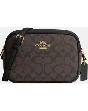 COACH New Jamie Camera Bag With Leather Strap - Black