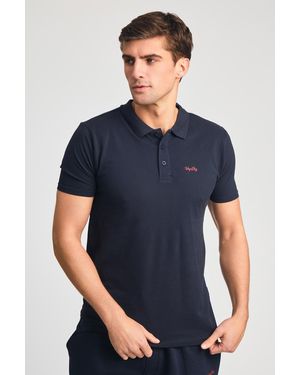 Tokyo Laundry 2-Piece Polo Shirt And Shorts Outfit Set - Blue