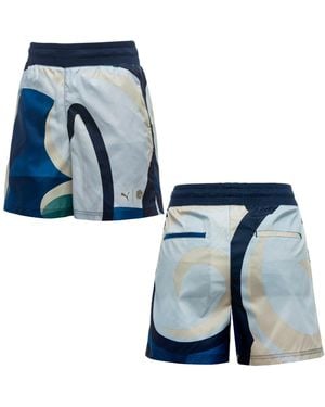 PUMA X Careaux Shorts Training Casual Multi 572555 02 A61D - Blue