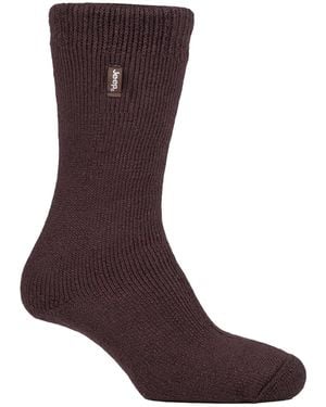 Jeep Thermal Boot Socks For Winter - Brown