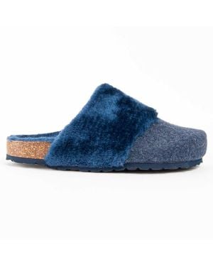 Montevita Clog Willz Felt - Blue