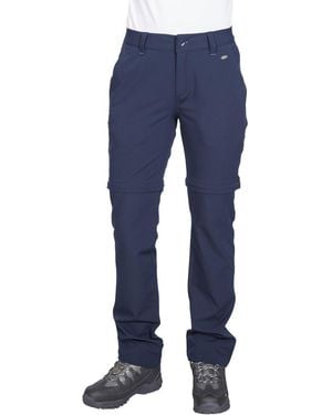 Trespass Eadie Convertible Walking Trousers - Blue