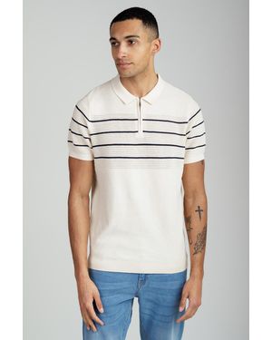 Maglione Uomo Kensington Eastside Collo A Imbuto Con Zip – Morbido Cashmere Elasticizzato, Vestibilità Regolare, Colore Blu