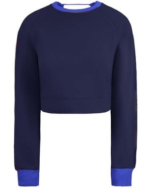 PUMA X Rihanna Fenty Laced Sweatshirt Cotton - Blue