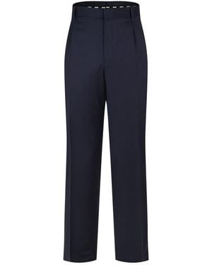 BOSS Straight Trousers H - Blue