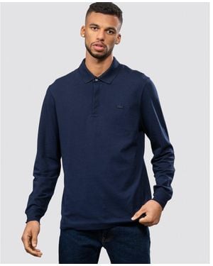 Lacoste Long Sleeve Polo Ph2481-00 - Blue