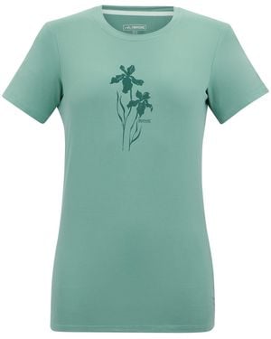 Regatta Ladies Fingal Flowers Stretch T-Shirt (Ivy Moss) - Green