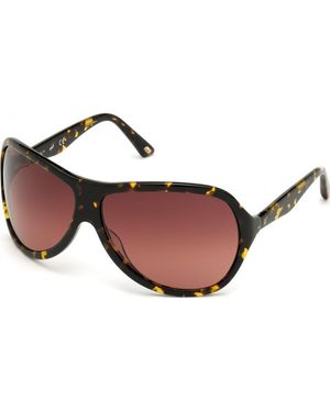 WEB EYEWEAR We0290-6552F We0290 65 6552F Sunglasses - Brown