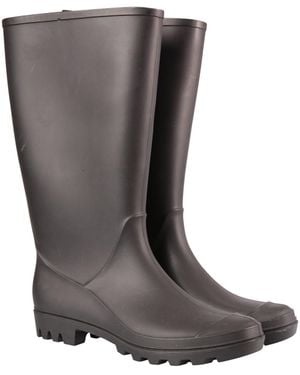 Mountain Warehouse 'Splash' Wellies Eva Cushioning Waterproof Rain Boots - Grey