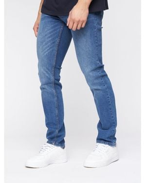 Crosshatch Malcom Slim-Fit Jeans - Blue