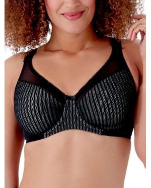 Berlei Beauty Stripe Smoothing Bra - Black