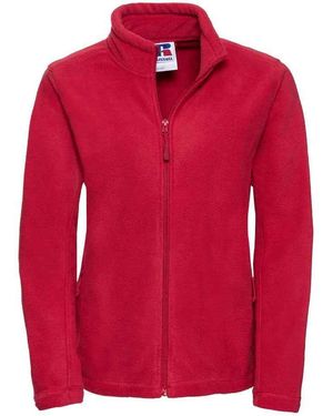 Russell Ladies Outdoor Fleece Jacket (Classic) - Red