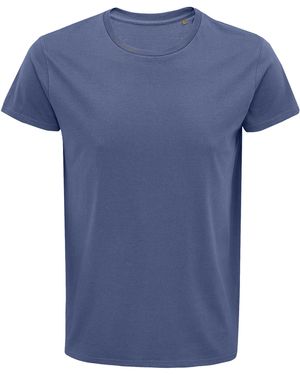 Sol's Crusader Organic T-Shirt (Denim) - Blue