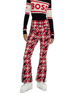 BOSS Houndstooth Flared Ski Salopette