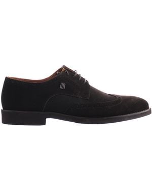 Boris Becker Freman Dark Shoes Leather - Black
