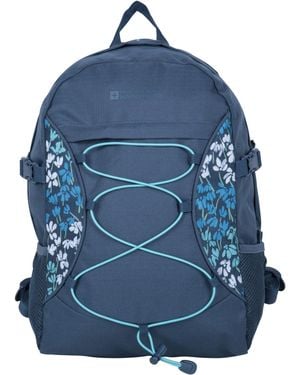Mountain Warehouse Bolt Patterned 18L Backpack - Blue