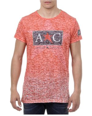 Andrew Charles by Andy Hilfiger T-Shirt Short Sleeves Round Neck Levi - Red