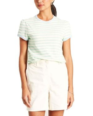 Joules Erin Cotton Short Sleeve T Shirt - White