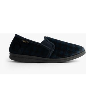 Dr Keller Darren Guss Slippers Textile - Black